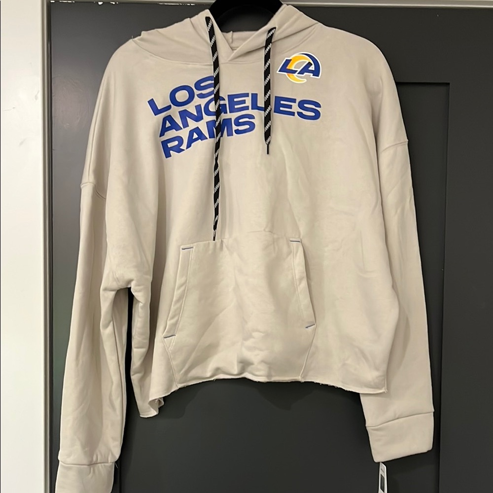 Los Angeles Rams Beige Hoodie